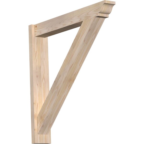 Ekena Millwork Traditional Traditional Smooth Outlooker, Douglas Fir, 5 1/2"W x 34"D x 34"H OUT06X34X34TRA01SDF - main
